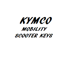 Kymco Mobility Scooter Keys