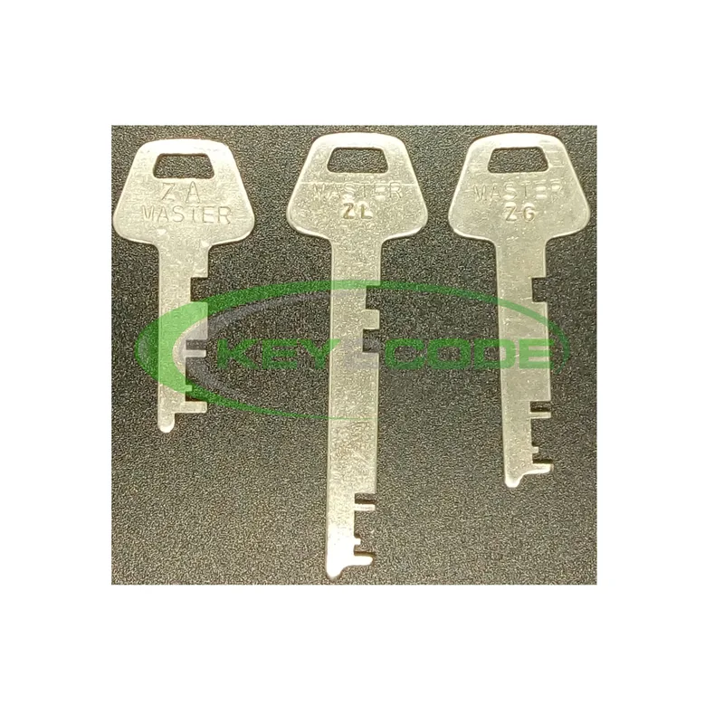 Flat Steel master key set