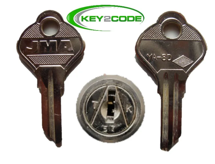 TK1 - TK99 keys cut to code, - YALE TOK Keys